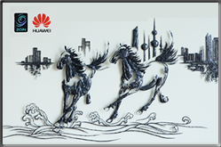 華為定制贈送給和合作伙伴的交流禮品