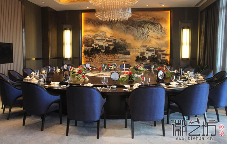 2017.1.5酒店室內(nèi)裝飾鐵畫案例匯總2