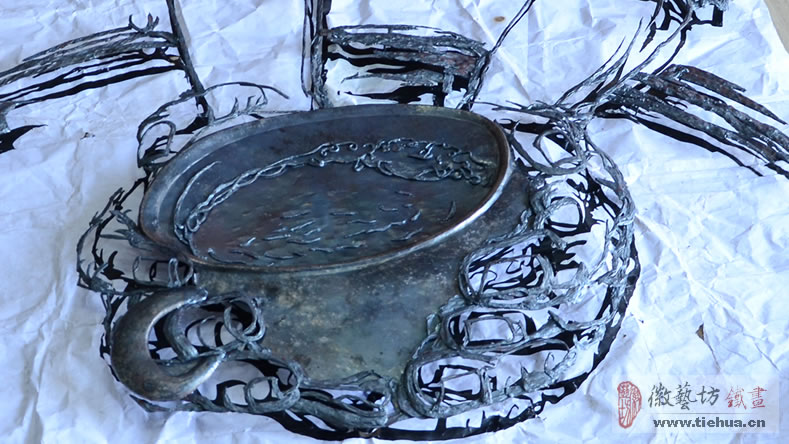 2017.1.5酒店室內(nèi)裝飾鐵畫案例匯總7