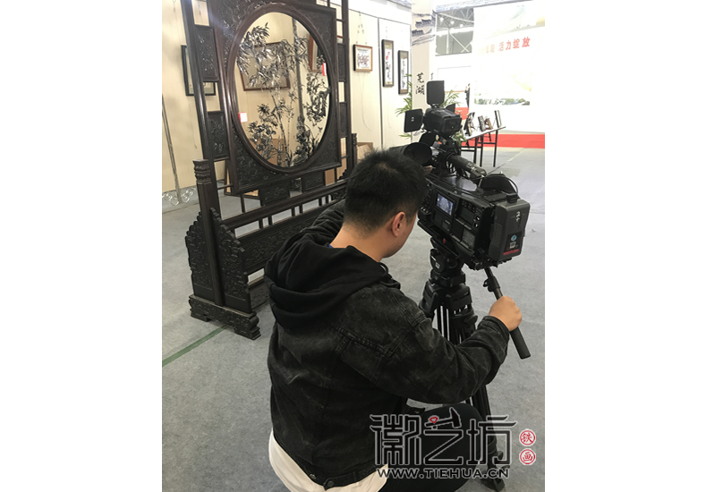 徽藝坊鐵畫(huà)參展合肥文博會(huì) (2)