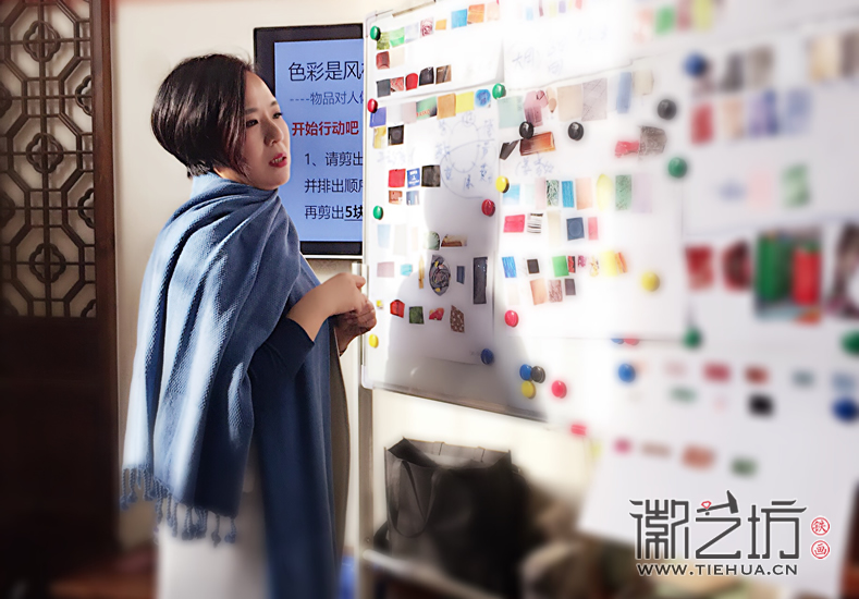 徽藝坊鐵畫(huà)藝人走進(jìn)風(fēng)格色彩 (26)