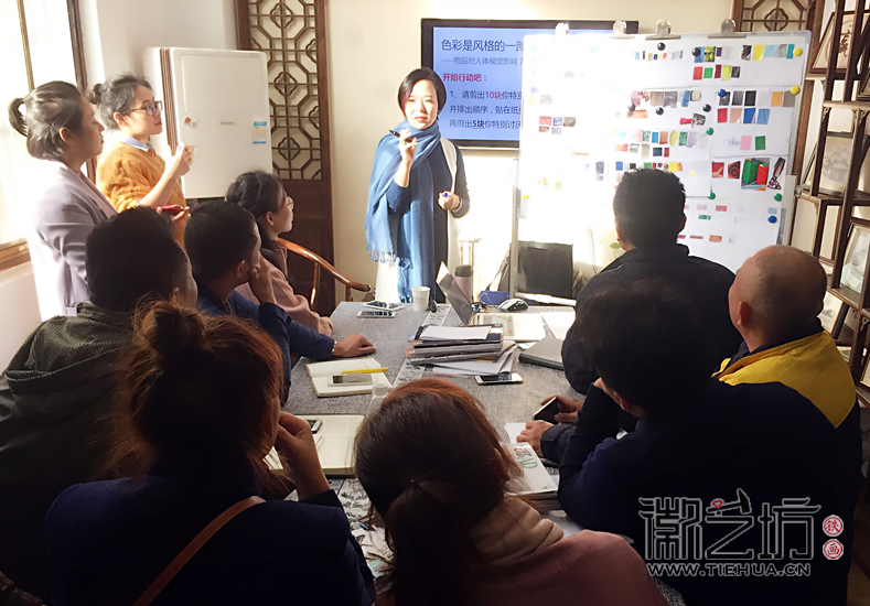 徽藝坊鐵畫(huà)藝人走進(jìn)風(fēng)格色彩 (52)