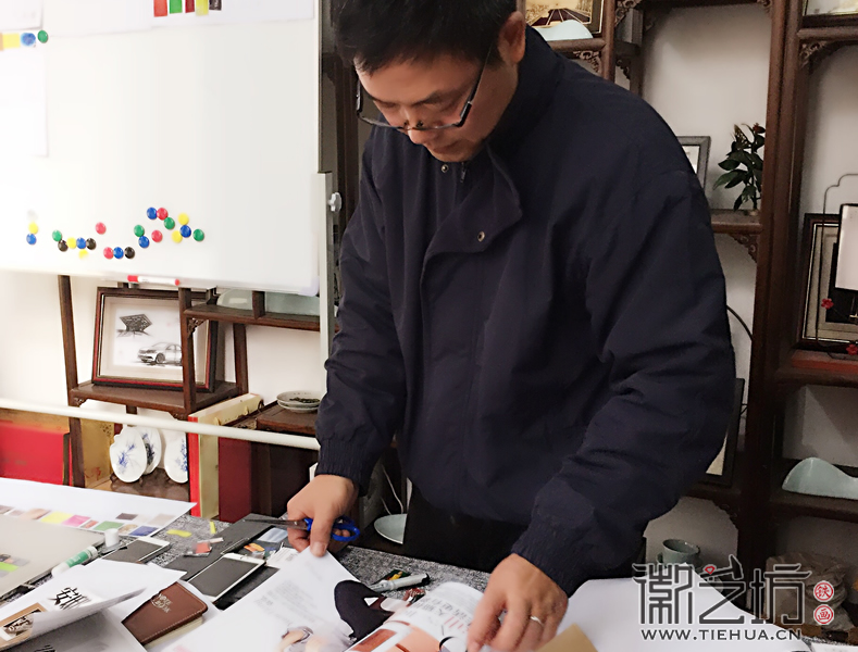 徽藝坊鐵畫(huà)藝人走進(jìn)風(fēng)格色彩 (51)