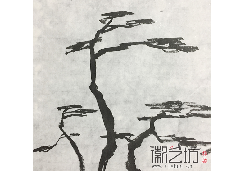 現(xiàn)場(chǎng)創(chuàng)作&mdash;&mdash;樹隨人形 (2)