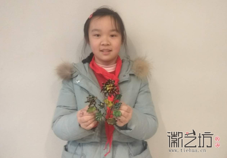 鏡湖小學(xué)真容國(guó)學(xué)堂鐵畫(huà)第八課 (11)