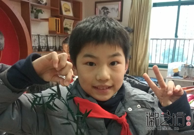 鏡湖小學(xué)真容國(guó)學(xué)堂鐵畫(huà)第八課 (6)