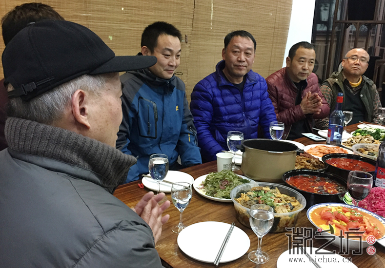 徽藝坊鐵畫2018元旦聯(lián)歡活動回顧 (10)