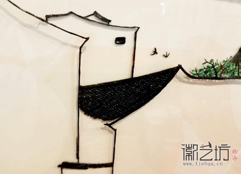 鐵畫新生代王建軍作品——燕子歸時 (1) 鐵畫新生代王建軍作品——燕子歸時 (1)