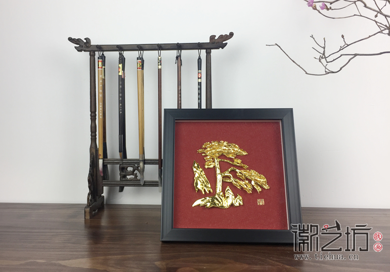 徽藝坊定制蘇州市蕪湖商會成立大會紀念禮品鐵畫 (4) 徽藝坊定制蘇州市蕪湖商會成立大會紀念禮品鐵畫 (4)