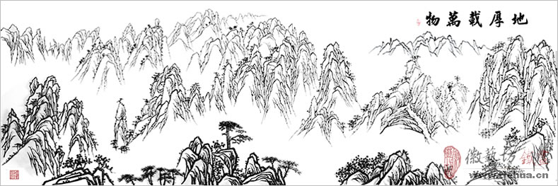 6 徽藝坊鐵畫壁畫案例-明光市人民醫(yī)院