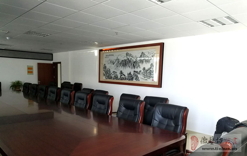 17 徽藝坊鐵畫壁畫案例-明光市人民醫(yī)院