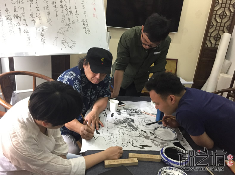 蕪湖鐵畫知行社第七期國(guó)畫課程報(bào)道6