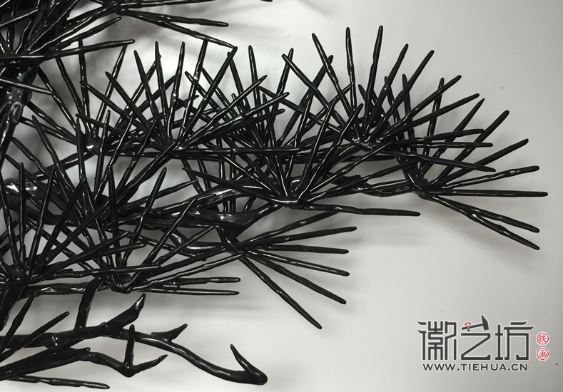 鐵畫豎款屏風(fēng)《雄鷹展翅6