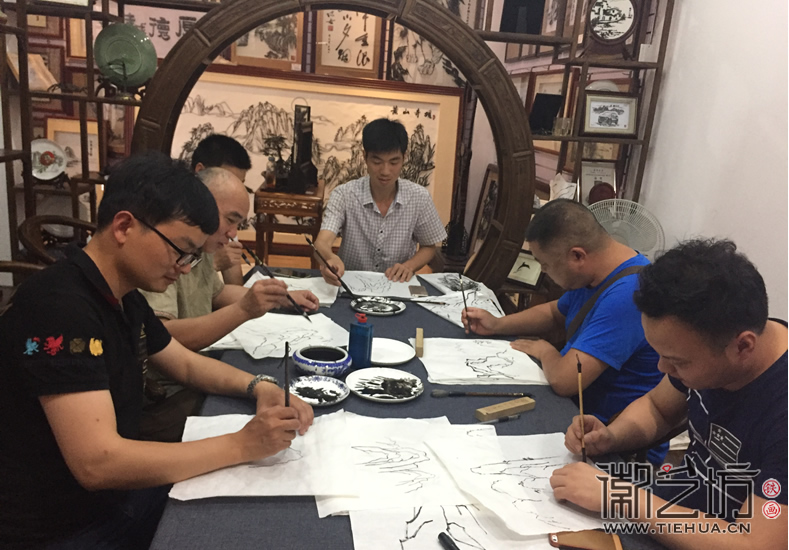 2017.6.17蕪湖鐵畫知行社第九期課程報道11