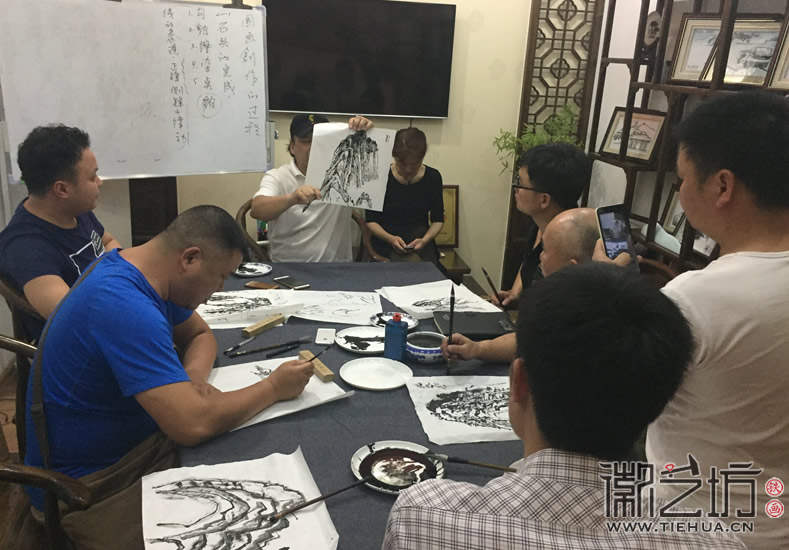 2017.6.17蕪湖鐵畫知行社第九期課程報道5