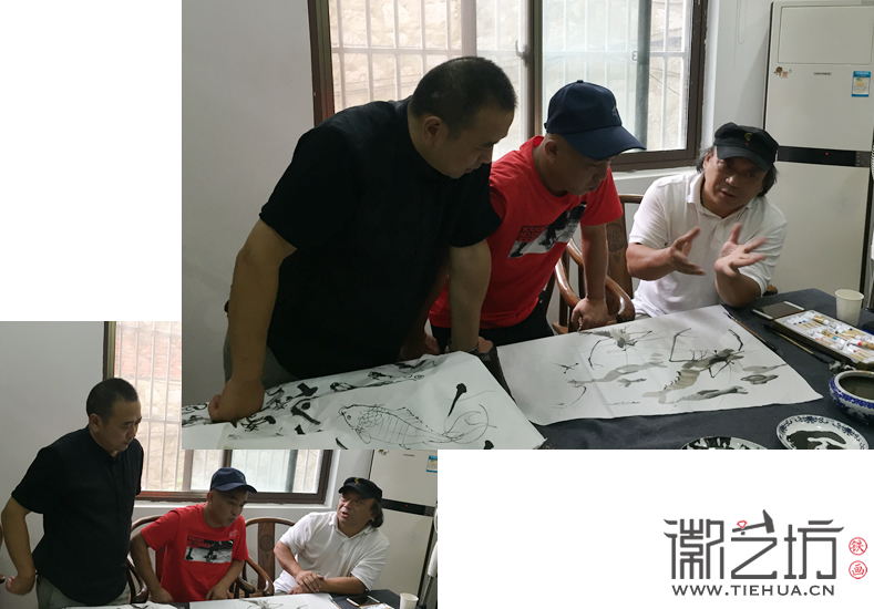 謝克謙老師與鐵畫藝人一起談人生談理想 (1)