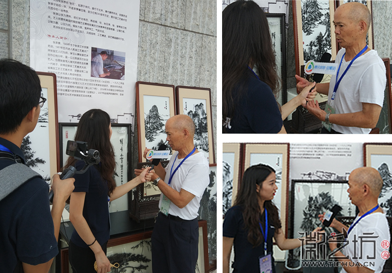 騰訊網(wǎng)記者現(xiàn)場采訪張家康大師