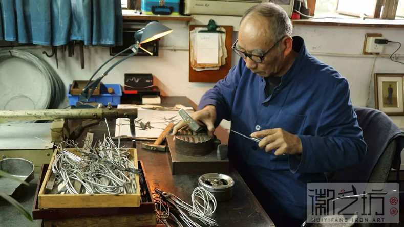 蕪湖鐵畫大師湯傳松