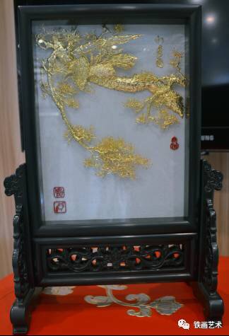 走進(jìn)國(guó)家鐵畫(huà)傳人儲(chǔ)金霞大師3