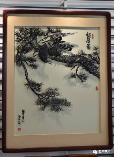 走進(jìn)國(guó)家鐵畫(huà)傳人儲(chǔ)金霞大師5