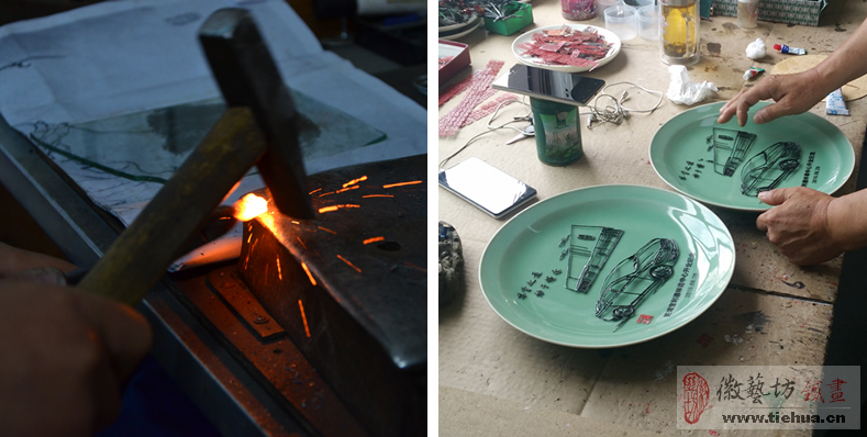 蕪湖林肯4S中心開業(yè)定制的特色企業(yè)文化鐵畫禮品