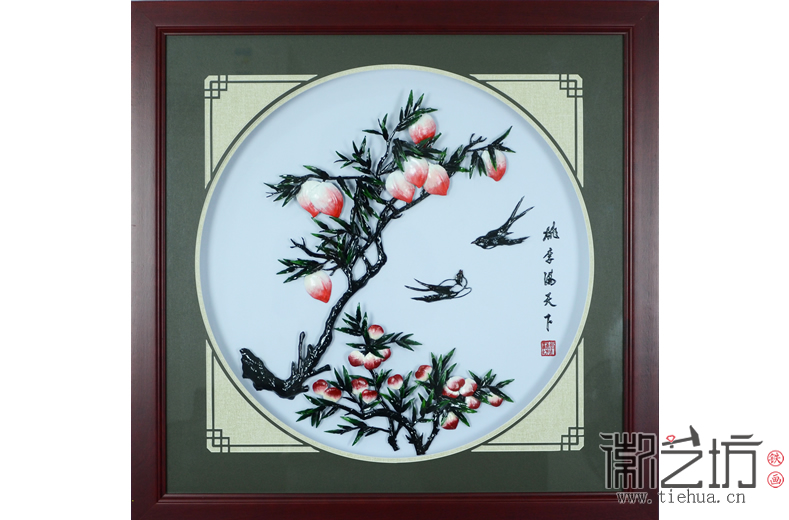 2016.11.16送老師紀念禮品鐵畫案例匯總2