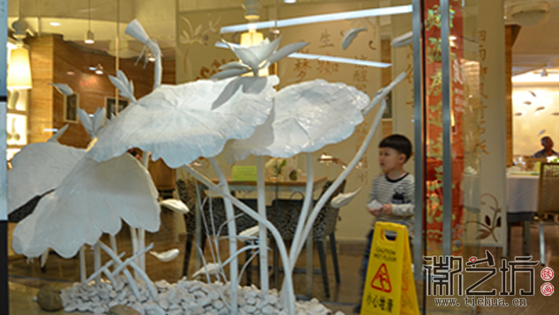 2017.1.5深圳皖廚飯店鐵畫(huà)定制案例16